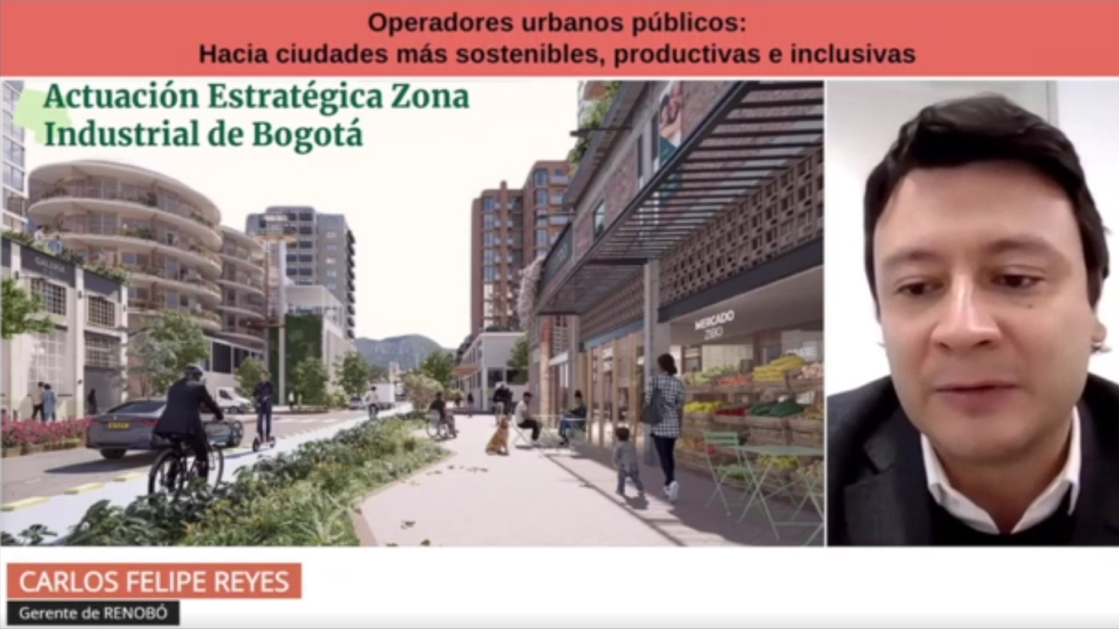 Bogotá expuso ante ciudades de América Latina y el Caribe el rol de RenoBo como operador urbano para alcanzar un desarrollo urbano sostenible e inclusivo
