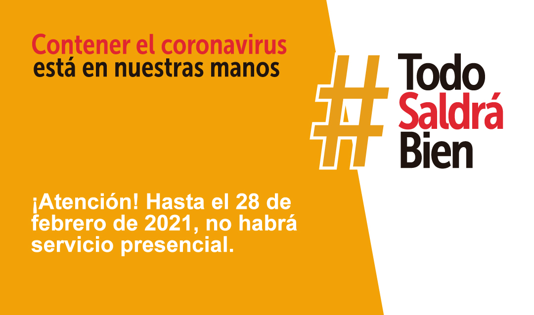 Ilustración atención al ciudadano por emergencia sanitaria