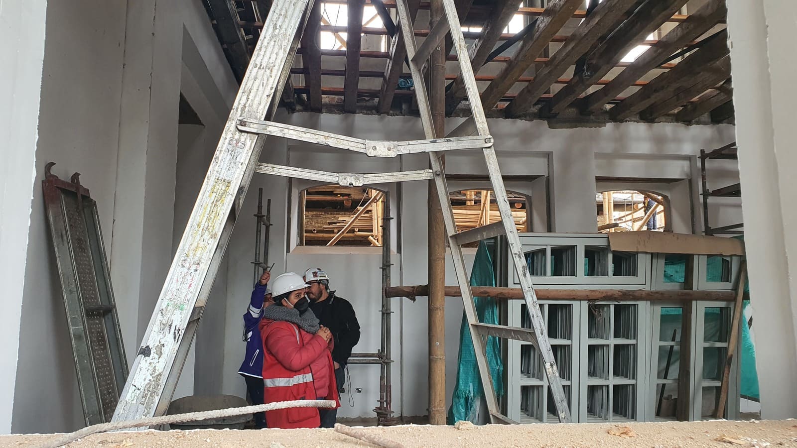 Conozca los avances del proyecto de restauración  del Edificio Mantenimiento del San Juan de Dios 