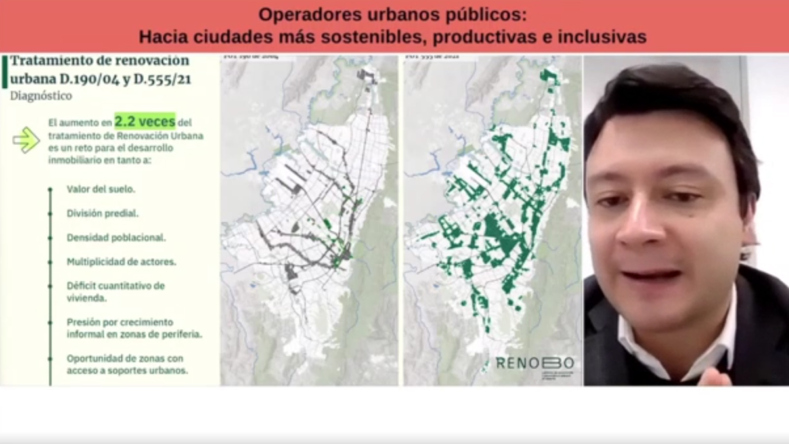 Bogotá expuso ante ciudades de América Latina y el Caribe el rol de RenoBo como operador urbano para alcanzar un desarrollo urbano sostenible e inclusivo