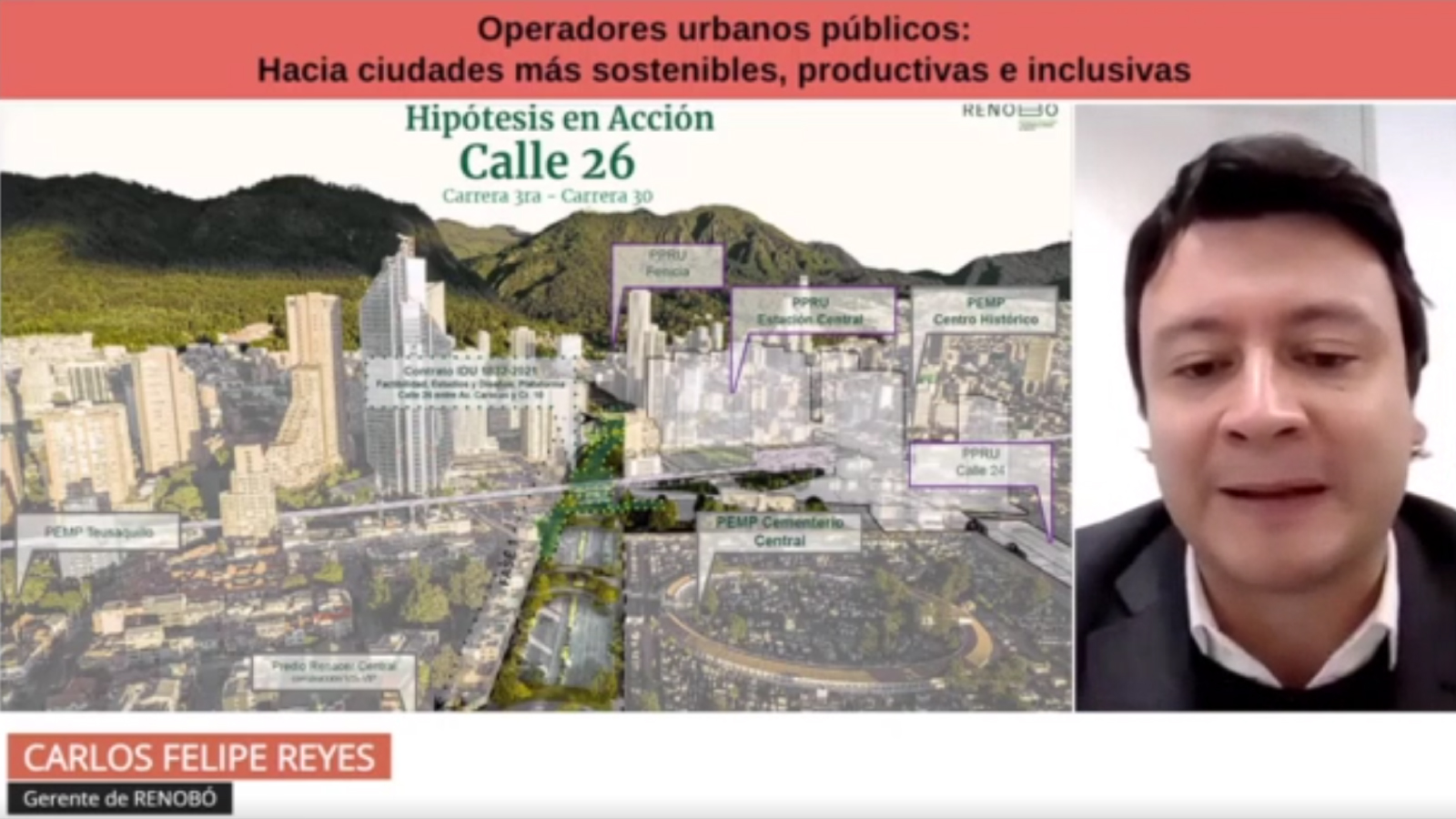 Bogotá expuso ante ciudades de América Latina y el Caribe el rol de RenoBo como operador urbano para alcanzar un desarrollo urbano sostenible e inclusivo