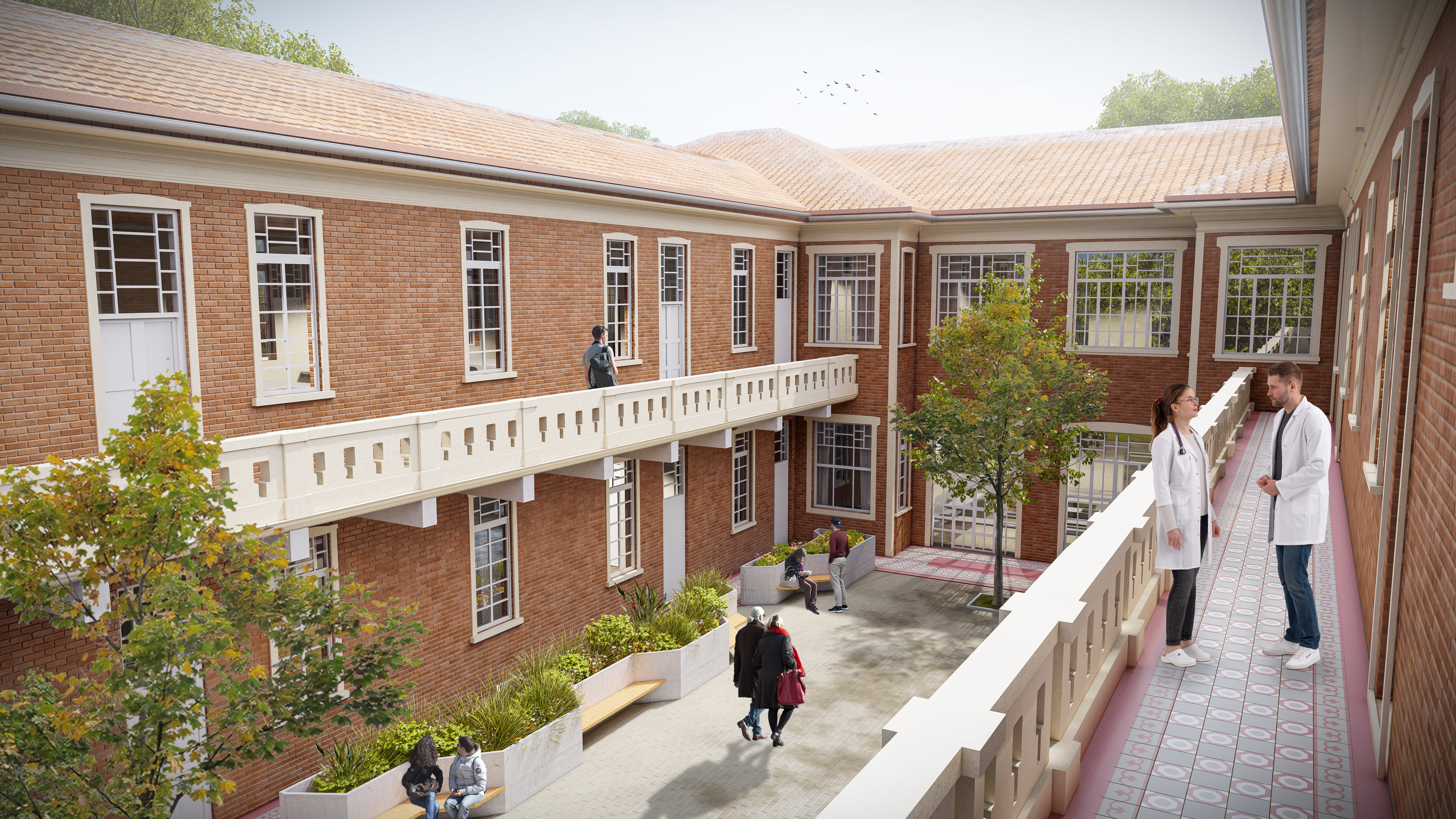 render edificio de Enfermedades Tropicales