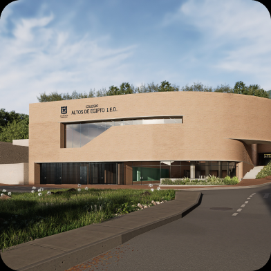 Render Colegio Altos de Egipto