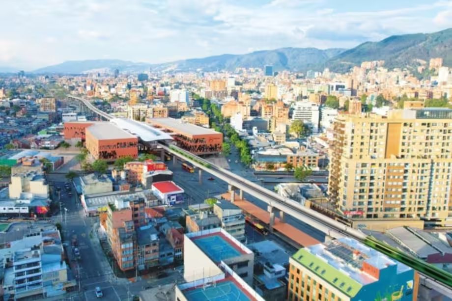 Render de la estación calle 72 de la primera línea del metro, y en donde comenzará la segunda línea